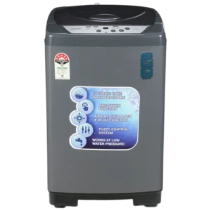 Washing Machine Top Load Croma 7.5 kg 5 Star Fully Automatic  ( Fuzzy Control, Grey)