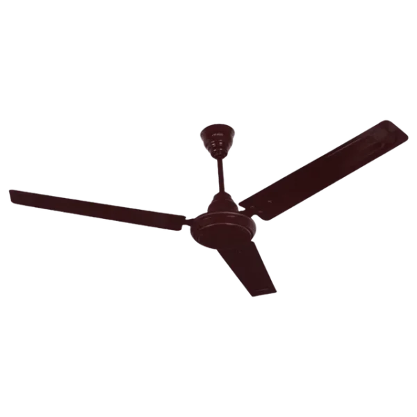 Ceiling Fan Croma ECO 1200mm 3 Blade Copper Motor-AF-2002 (Inverter Technology, Brown)