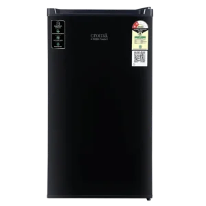 Single Door Refrigerator Croma 84 Litres 2 Star Direct Cool with Reversible Door ( Black)