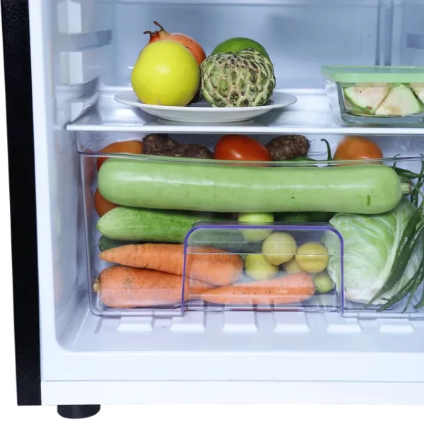 Single Door Refrigerator Croma 84 Litres 2 Star Direct Cool with Reversible Door ( Black) - Image 9