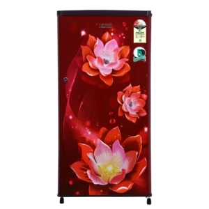 Single Door Refrigerator Croma 165 Litres 2 Star Direct Cool  with Anti Fungal Gasket ( PCM Floral)