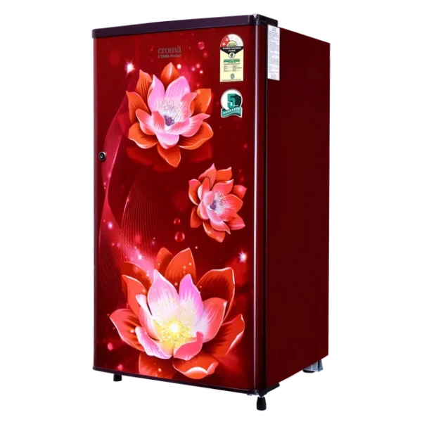 Single Door Refrigerator Croma 165 Litres 2 Star Direct Cool  with Anti Fungal Gasket ( PCM Floral) - Image 13