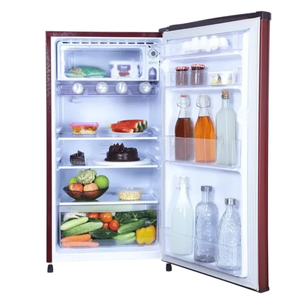 Single Door Refrigerator Croma 165 Litres 2 Star Direct Cool  with Anti Fungal Gasket ( PCM Floral) - Image 12