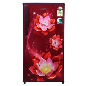 Single Door Refrigerator Croma 183 Litres 2 Star Direct Cool with Anti-Fungal Door Gasket ( Rosalind Wine)