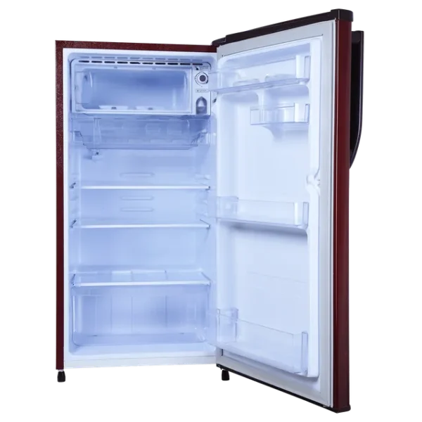 Single Door Refrigerator Croma 183 Litres 2 Star Direct Cool with Anti-Fungal Door Gasket ( Rosalind Wine) - Image 14