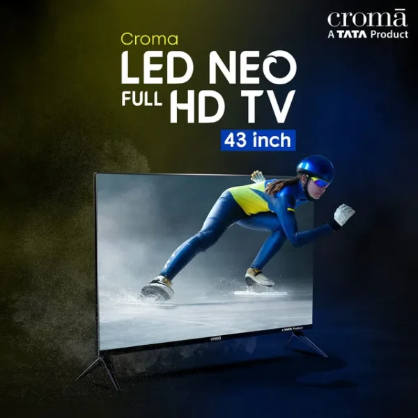 Smart Linux TV Croma 109 cm (43 inch) Full HD LED  with Bezel Less Display - Image 11