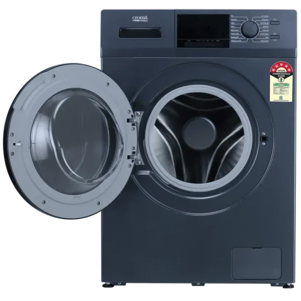 Washing Machine Front Load  Croma 8 kg 5 Star Inverter Fully Automatic  (CRLW080FLF316252, BLDC Invertor Motor, Polar Blue) - Image 12