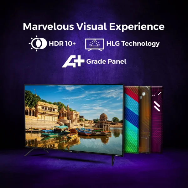 Google TV LED 4K Ultra HD Croma 140 cm (55 inch)  with Dolby Audio (2025 model) - Image 5