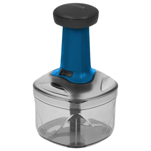 Push Chopper 600 ml Croma Manual  (Blue and Black) - Image 4