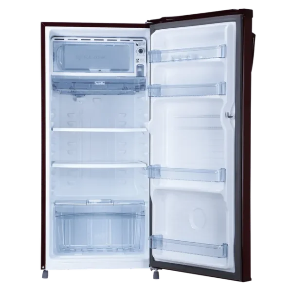 Single Door Refrigerator Croma 185 Litres 2 Star Direct Cool  with Anti Fungal Gasket (2025 Model, CRLR185DCC008914, Red Erica) - Image 4