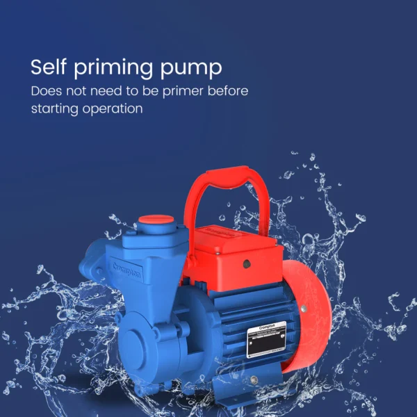 Water Pump-1 HP MINI CREST I - Mini Self Priming Regenerative Pump - Image 2