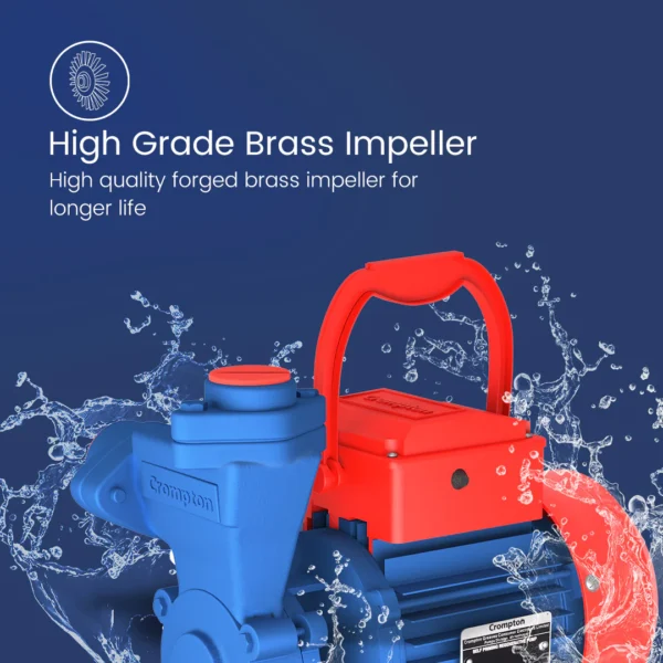 Water Pump-1 HP MINI CREST I - Mini Self Priming Regenerative Pump - Image 4