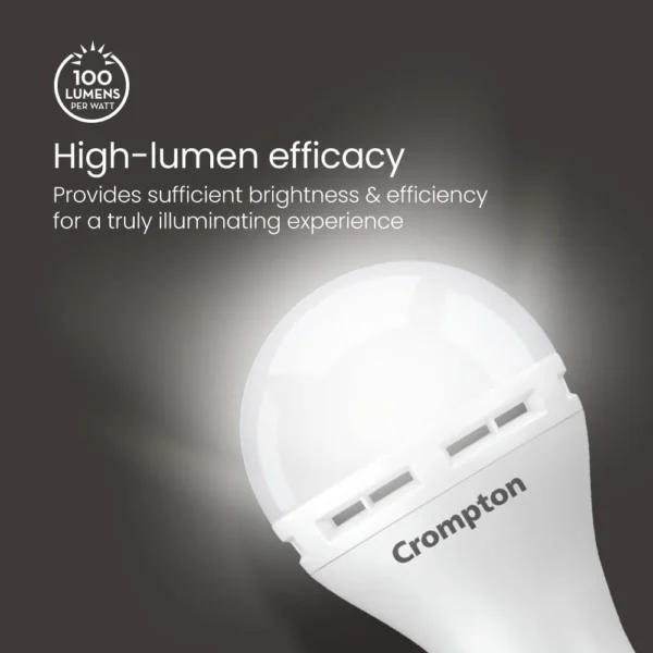 Crompton-9W B22 Backup Led Bulb - Image 5